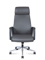 Изображение кресло norden arco grey темно-серая экокожа